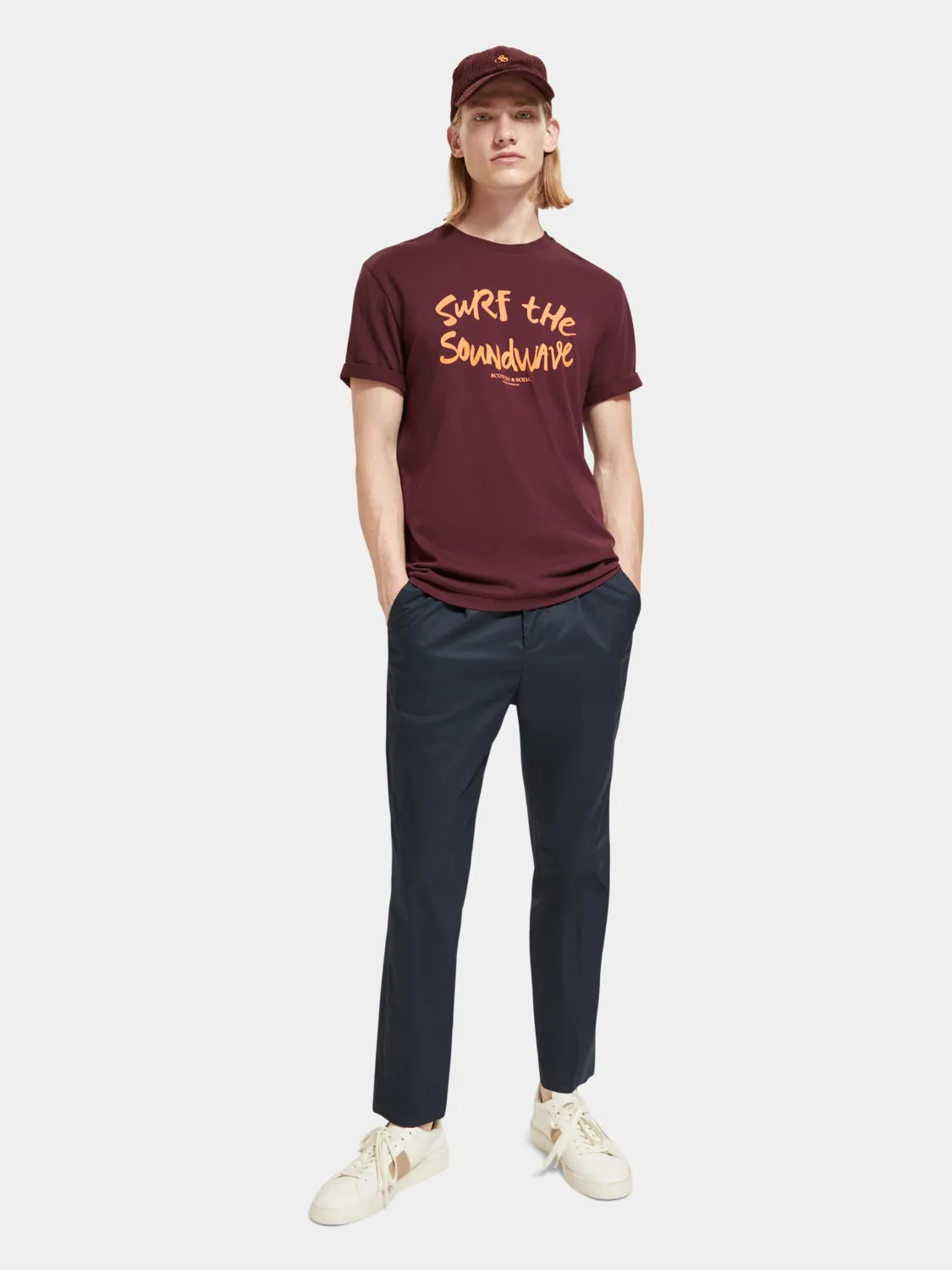 Regular-fit artwork t-shirt sold by Scotch and Soda product image thumbnail 5