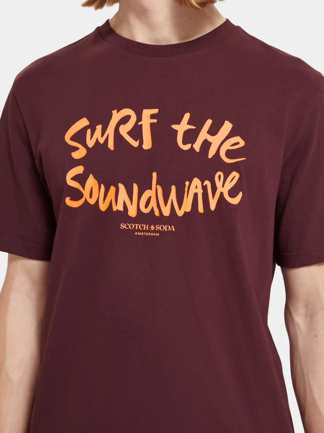 Regular-fit artwork t-shirt sold by Scotch and Soda product image thumbnail 4