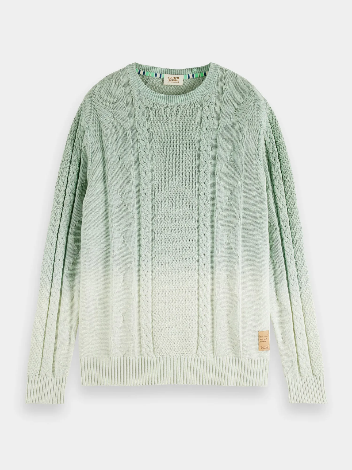 Gradient cable knit pullover sold by Scotch and Soda product image thumbnail 2