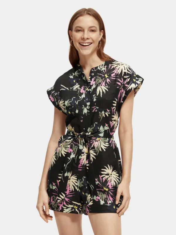 Linen all-in-one playsuit sold by Scotch and Soda