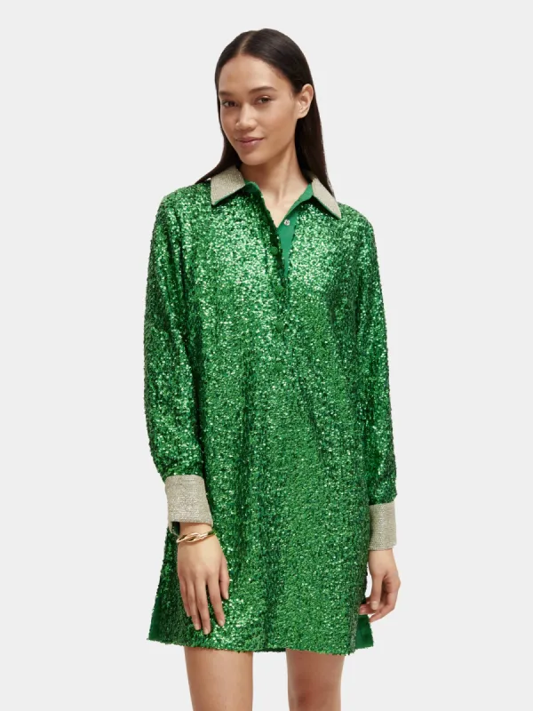 Sequin mini dress sold by Scotch and Soda