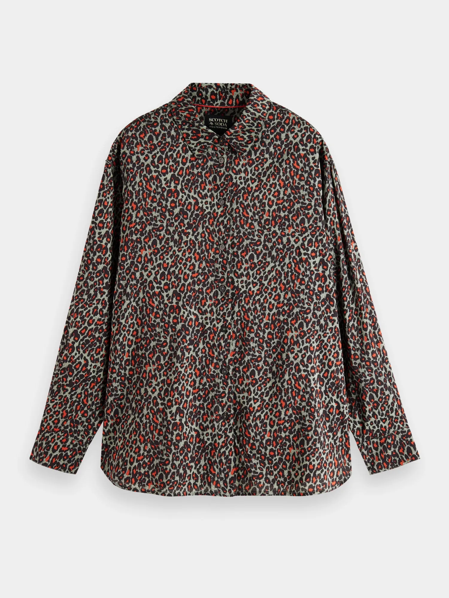Oversized printed shirt sold by Scotch and Soda product image thumbnail 2