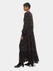 Long sleeved tiered v-neck maxi dress sold by Scotch and Soda