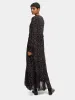 Long sleeved tiered v-neck maxi dress sold by Scotch and Soda