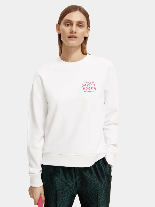 Regular-fit crewneck sweatshirt sold by Scotch and Soda