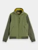Classic hooded soft-shell jacket sold by Scotch and Soda