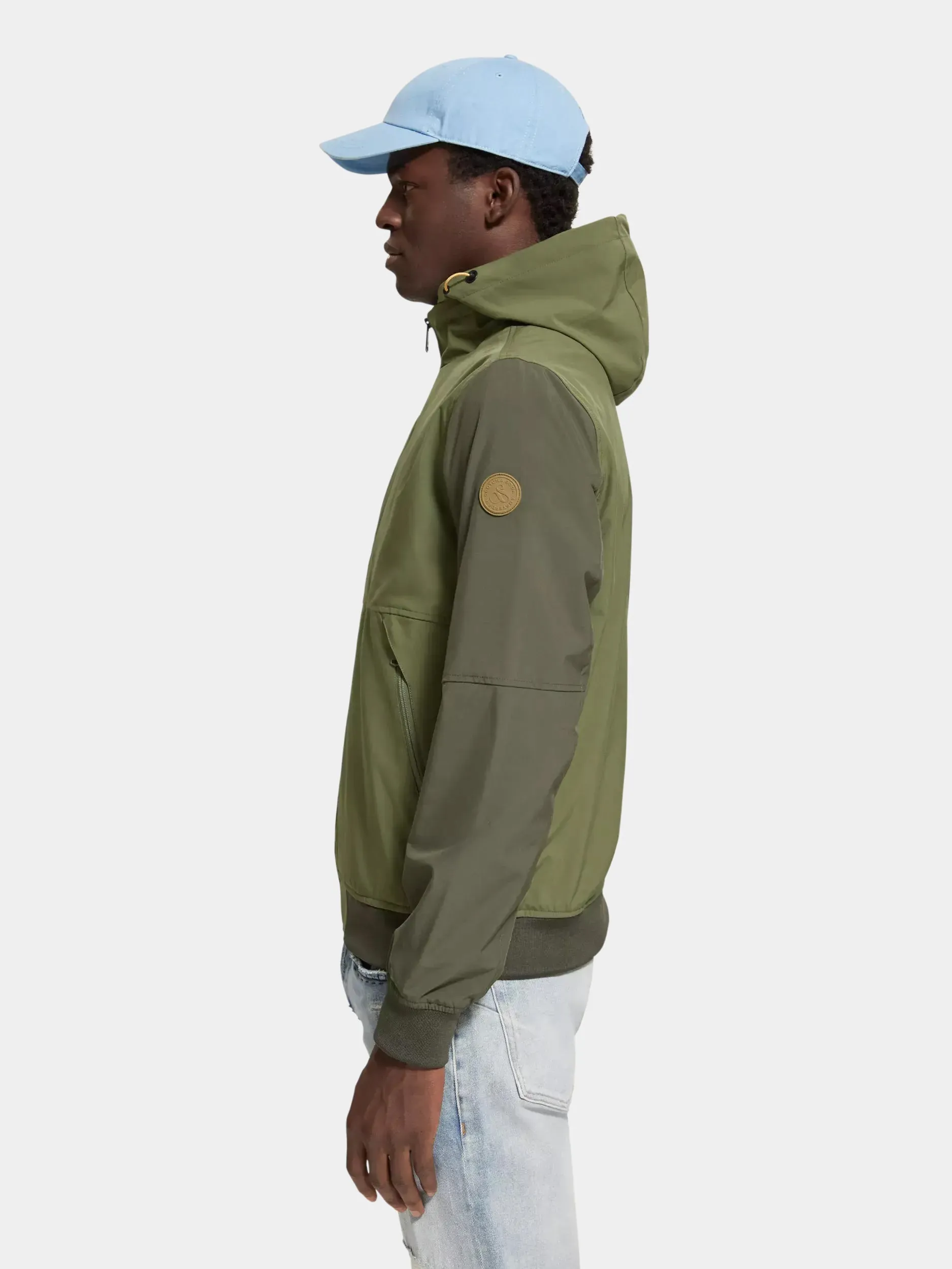 Classic hooded soft-shell jacket sold by Scotch and Soda product image thumbnail 4