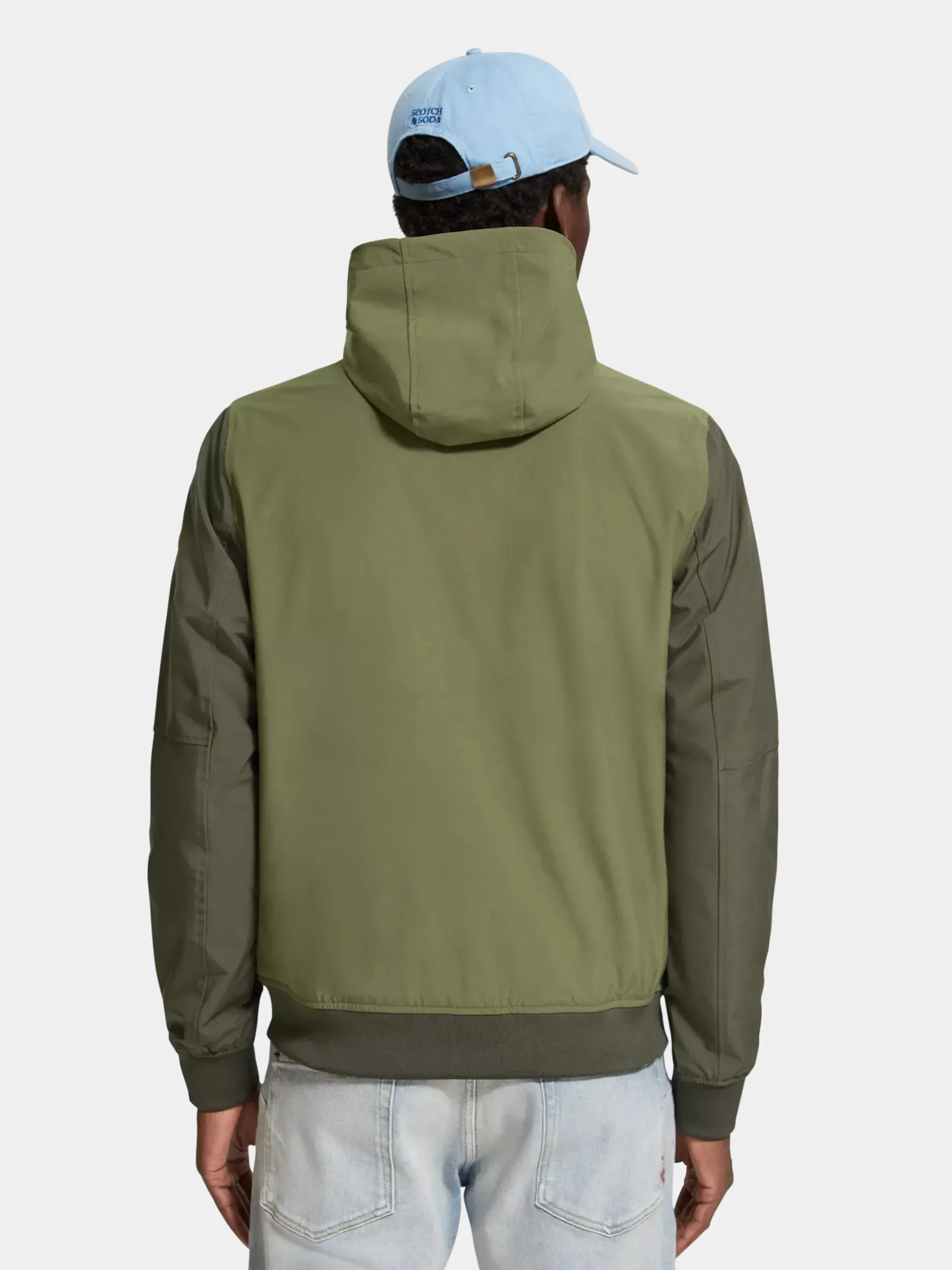 Classic hooded soft-shell jacket sold by Scotch and Soda product image thumbnail 3