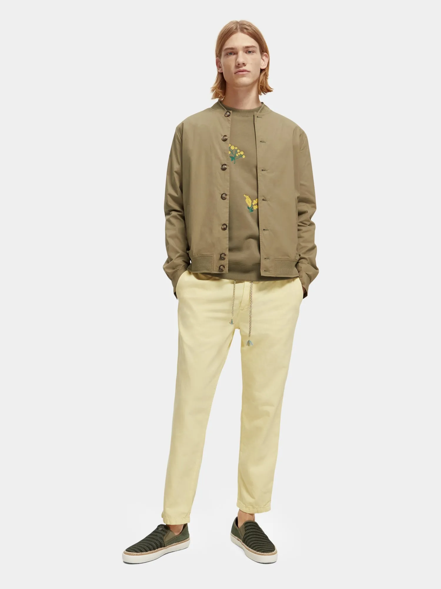 Lightweight poplin bomber jacket sold by Scotch and Soda product image thumbnail 5