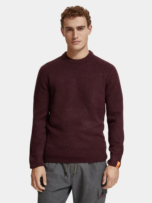 Classic melange pullover sold by Scotch and Soda