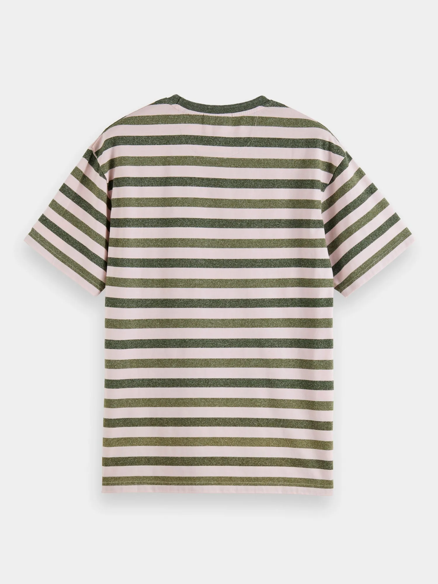 Washed yarn-dyed stripe t-shirt sold by Scotch and Soda product image thumbnail 2