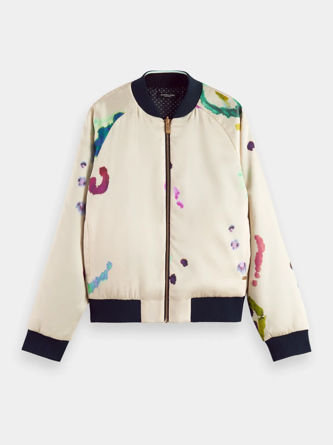 Reversible bomber jacket sold by Scotch and Soda product image thumbnail 2