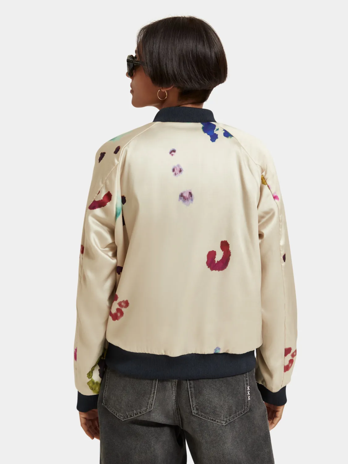 Reversible bomber jacket sold by Scotch and Soda product image thumbnail 3