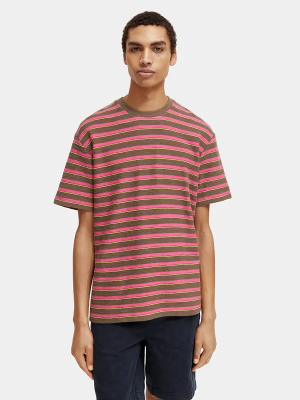 Relaxed-fit striped t-shirt sold by Scotch and Soda
