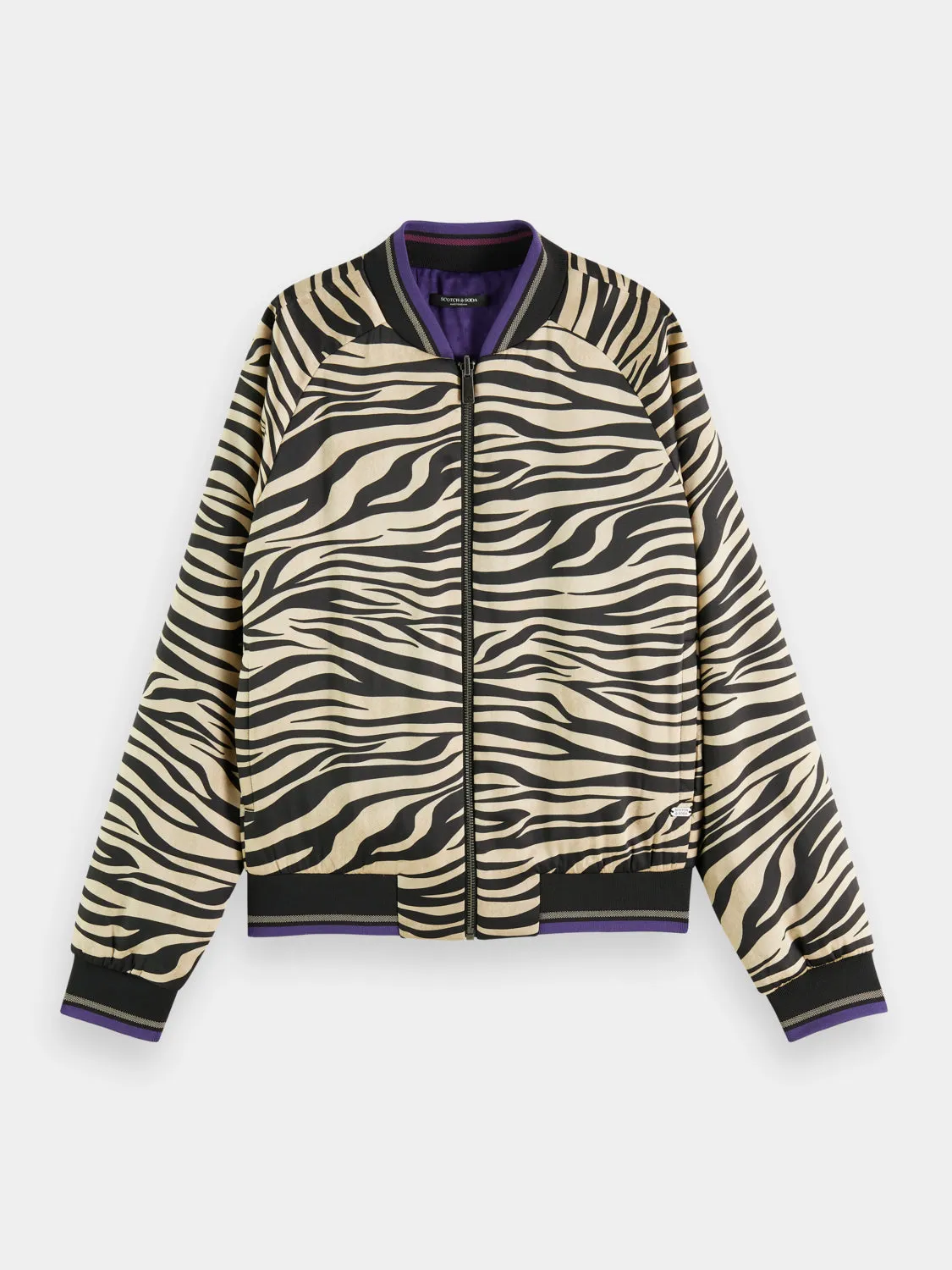 Reversible bomber jacket sold by Scotch and Soda
