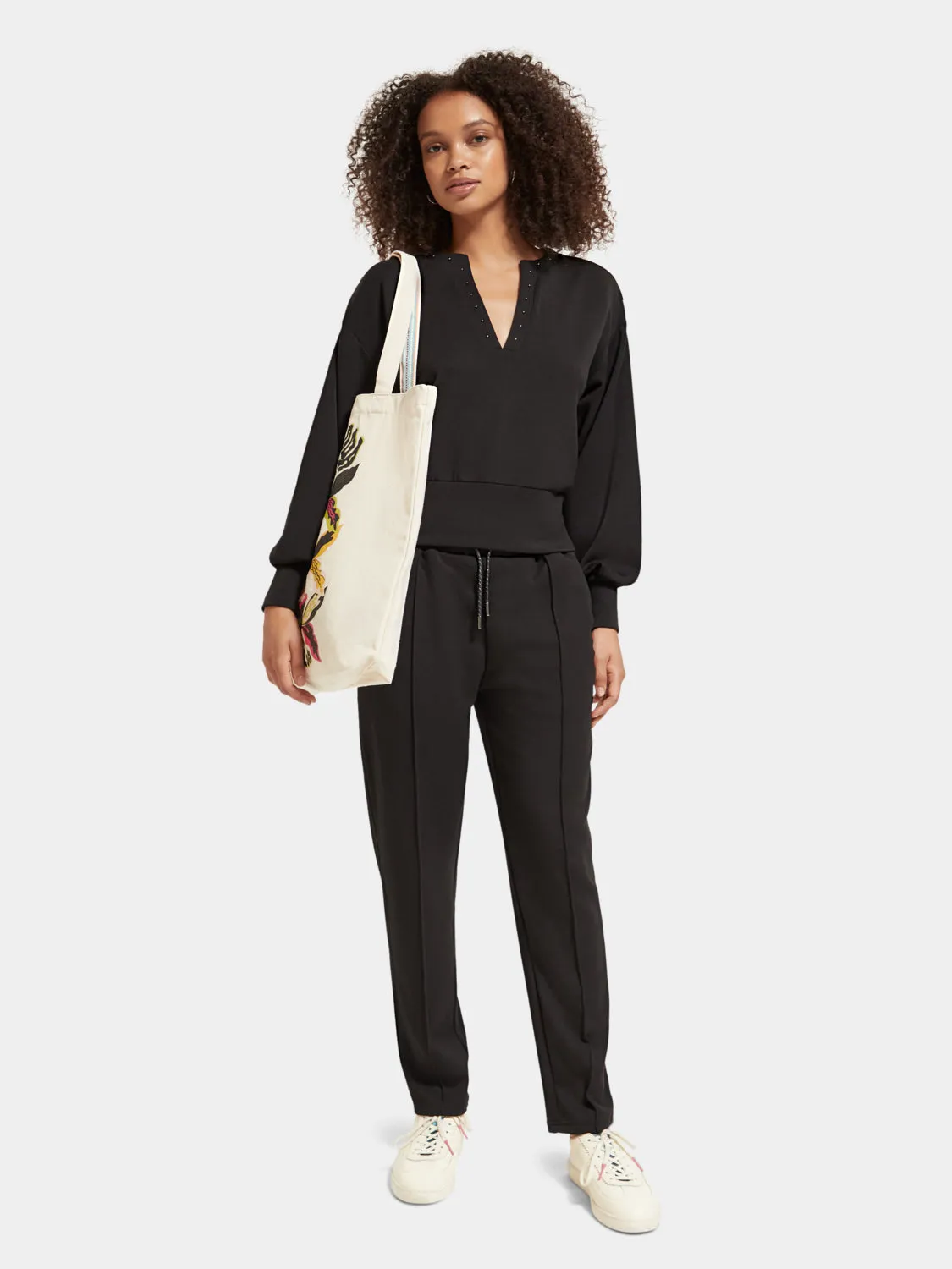 Modal straight-leg sweatpants sold by Scotch and Soda product image thumbnail 5