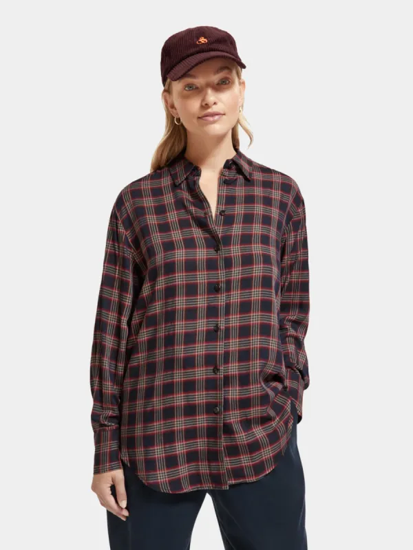 Relaxed fit check shirt sold by Scotch and Soda