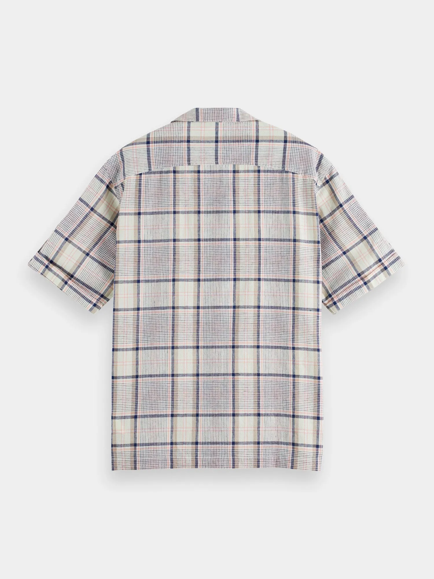 Short sleeve linen blend shirt sold by Scotch and Soda product image thumbnail 2