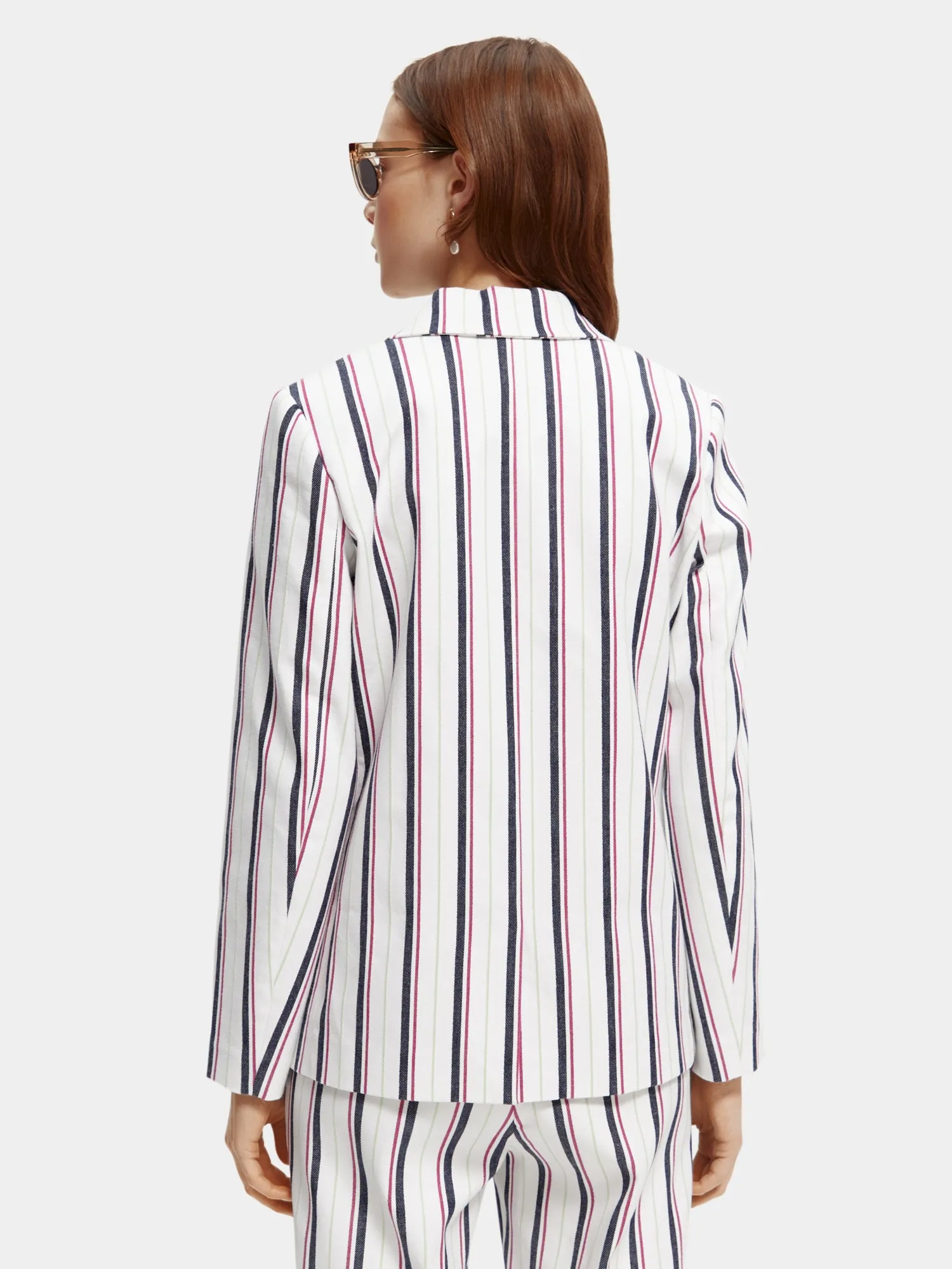 Double-breasted striped blazer sold by Scotch and Soda product image thumbnail 3