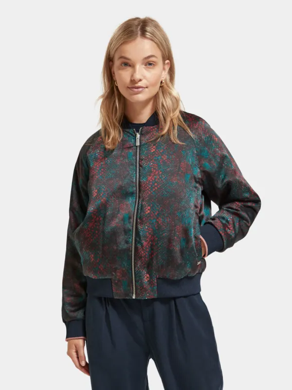 Reversible bomber jacket sold by Scotch and Soda