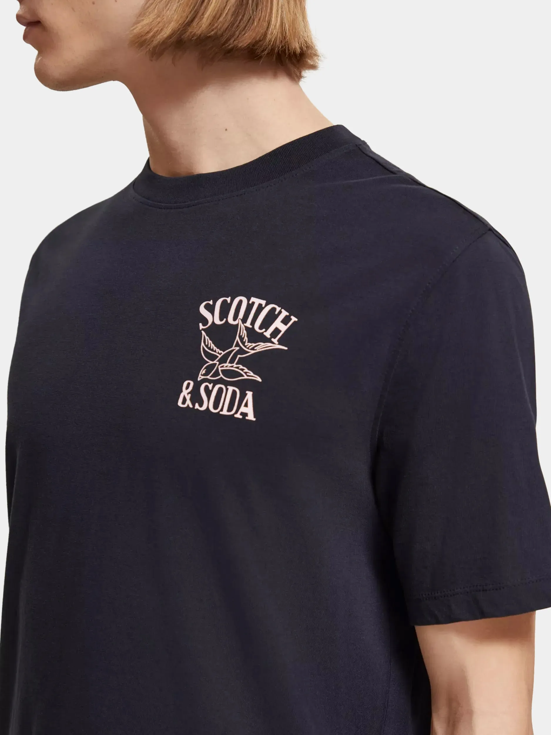 Regular-fit artwork t-shirt sold by Scotch and Soda product image thumbnail 5