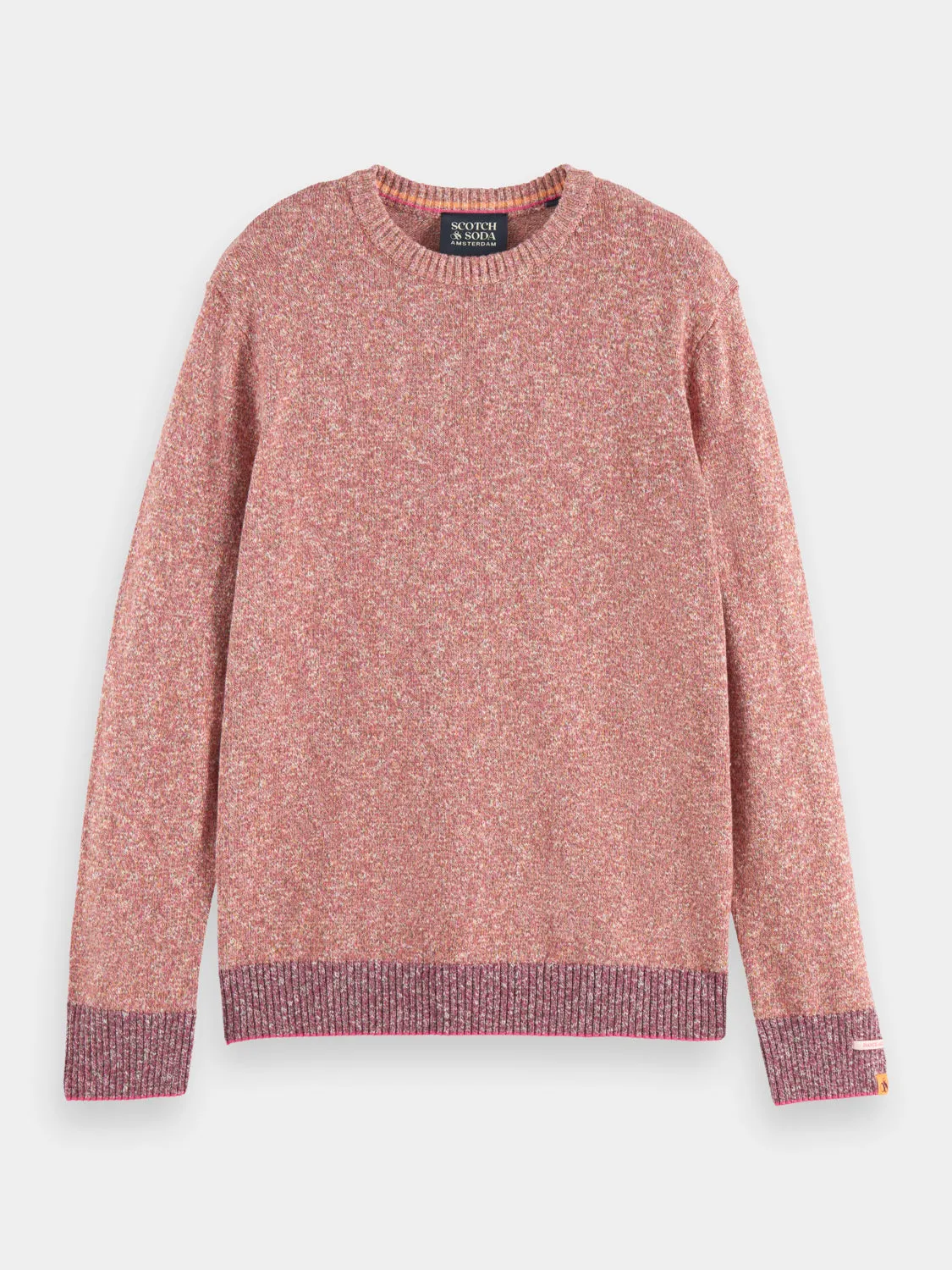 Melange crewneck pullover sold by Scotch & Soda product image thumbnail 2