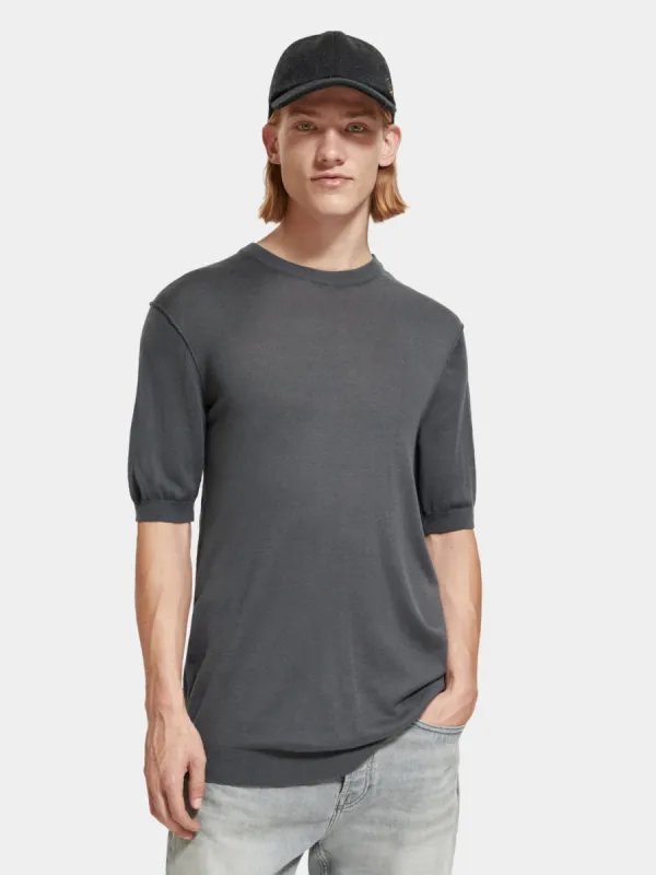 Wool blend knitted t-shirt sold by Scotch and Soda