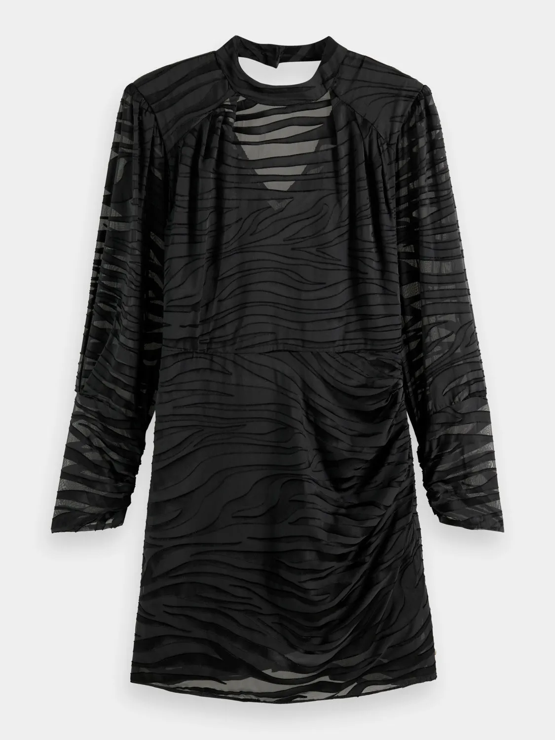 Mock neck mini dress sold by Scotch & Soda