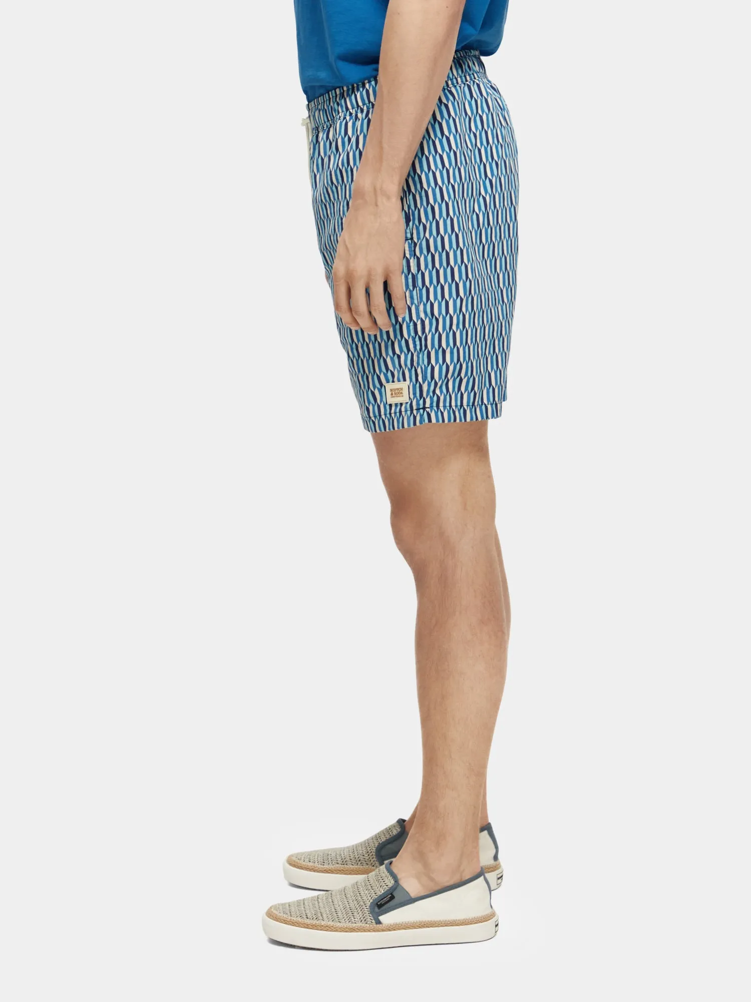 Mid-length mini printed swimshorts sold by Scotch and Soda product image thumbnail 4