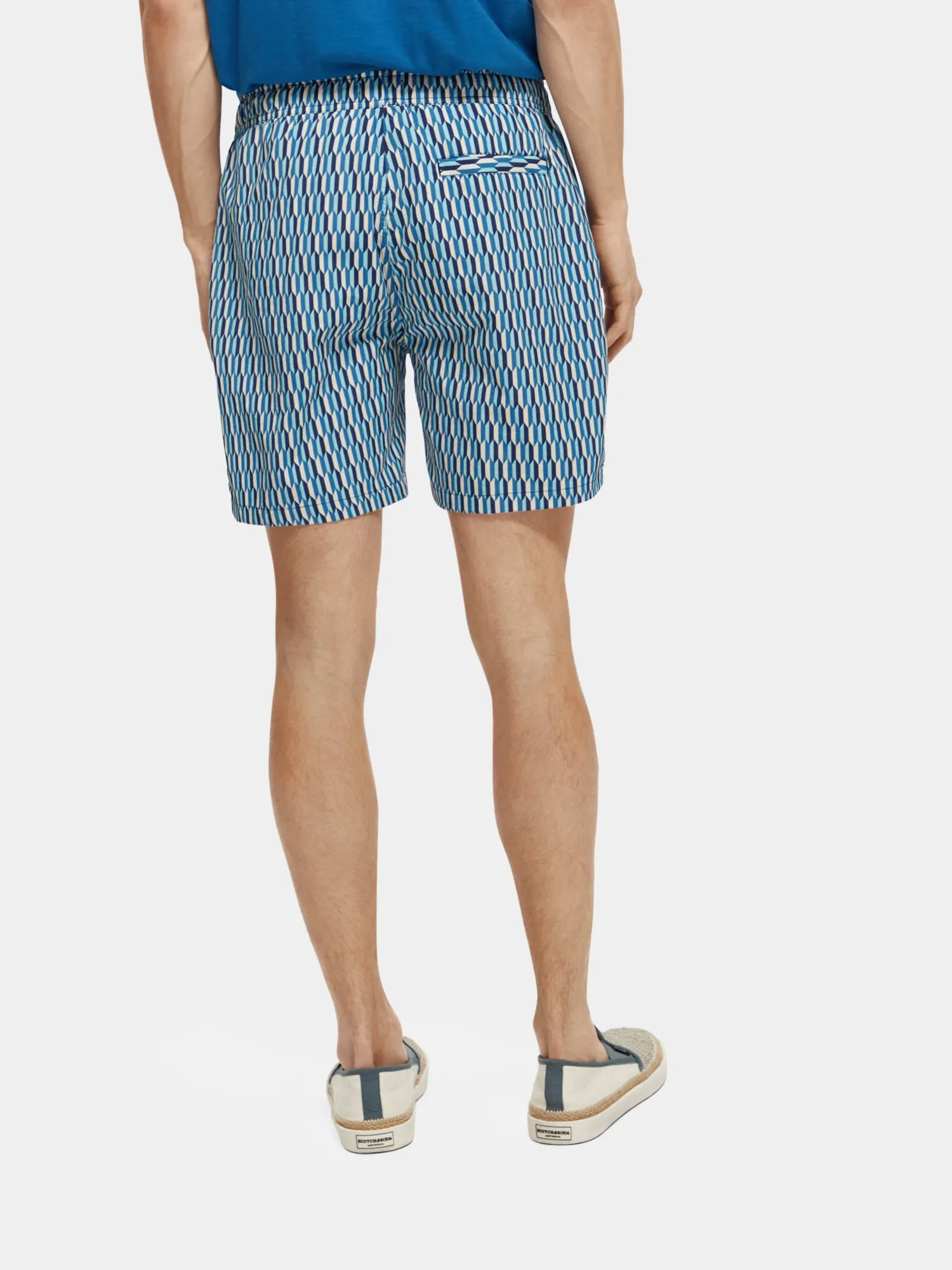 Mid-length mini printed swimshorts sold by Scotch and Soda product image thumbnail 3