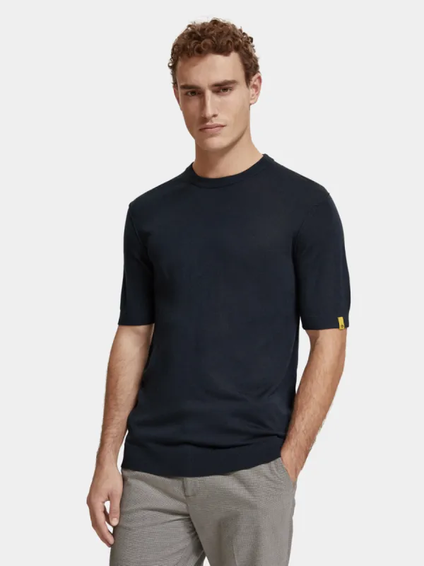 Wool blend knitted t-shirt sold by Scotch and Soda