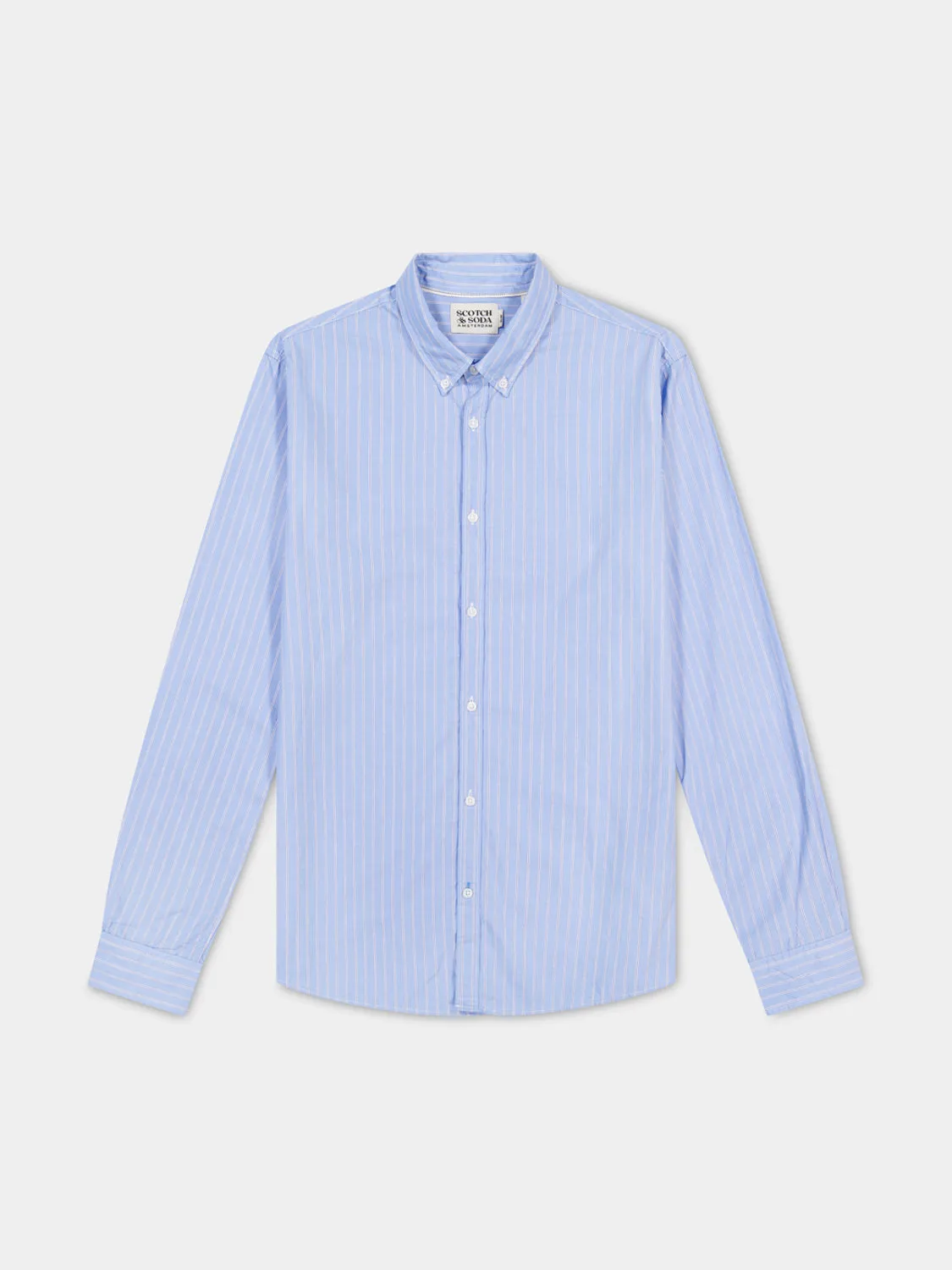 Poplin striped shirt sold by Scotch and Soda