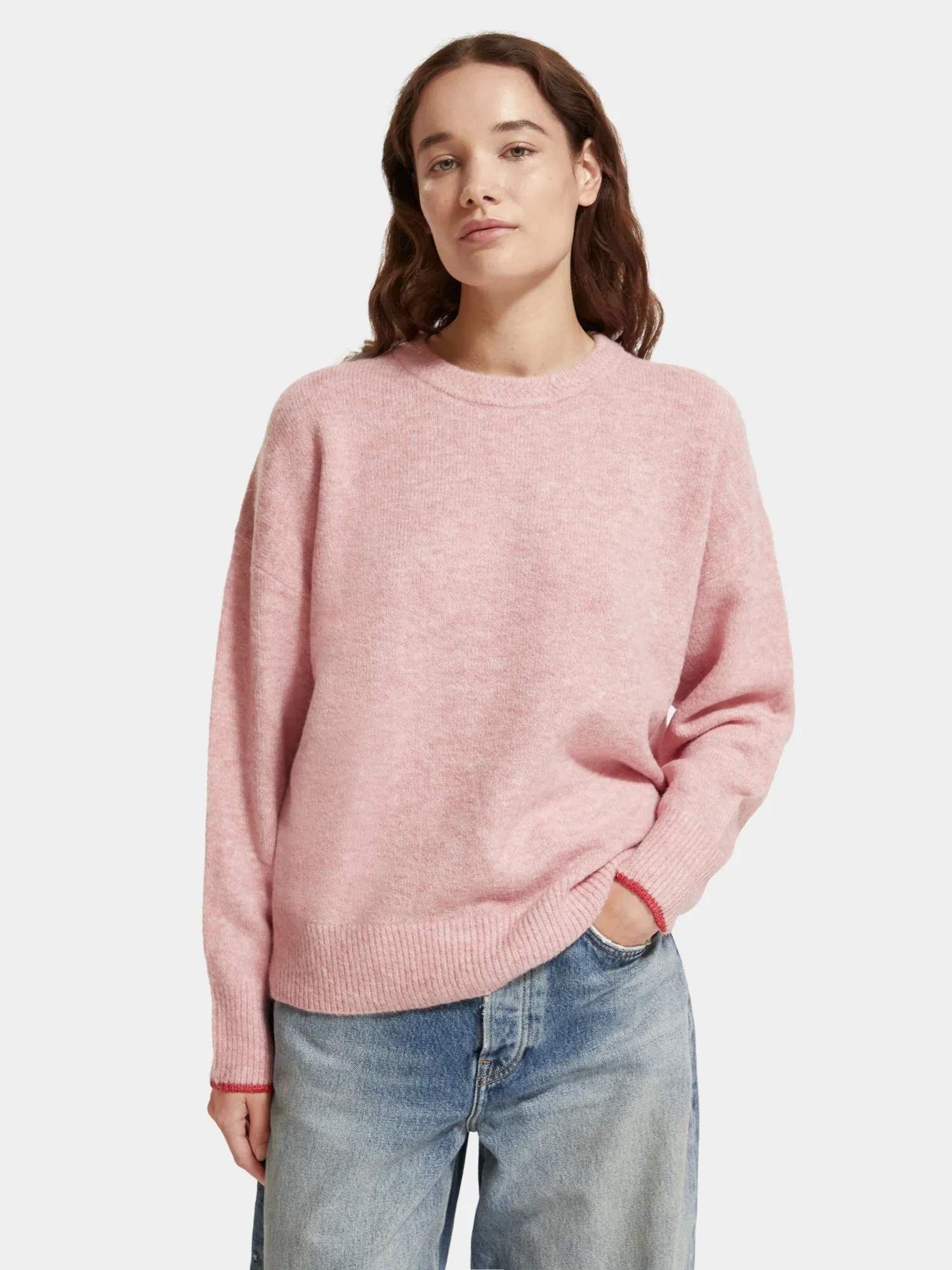 Knitted crewneck sweater sold by Scotch and Soda
