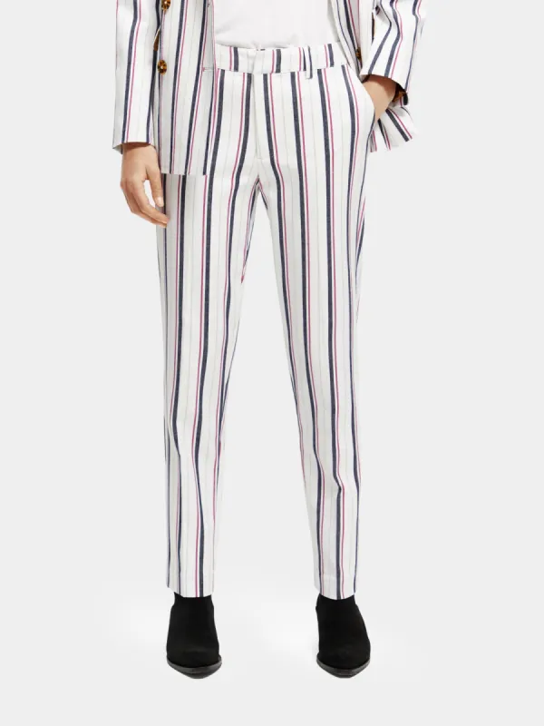 Lowry mid-rise slim-fit pants sold by Scotch and Soda
