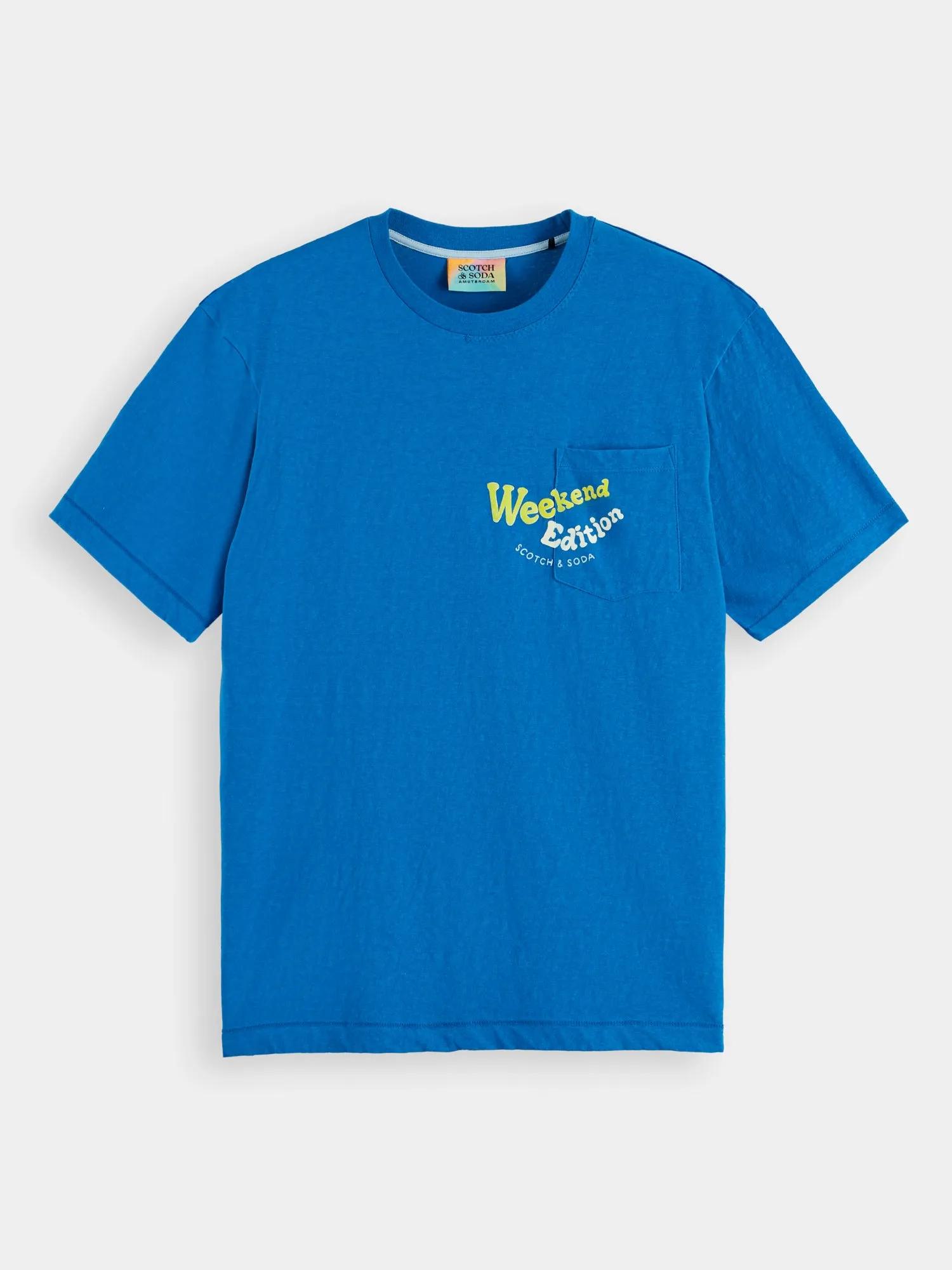 Weekend edition pocket t-shirt sold by Scotch and Soda product image thumbnail 2