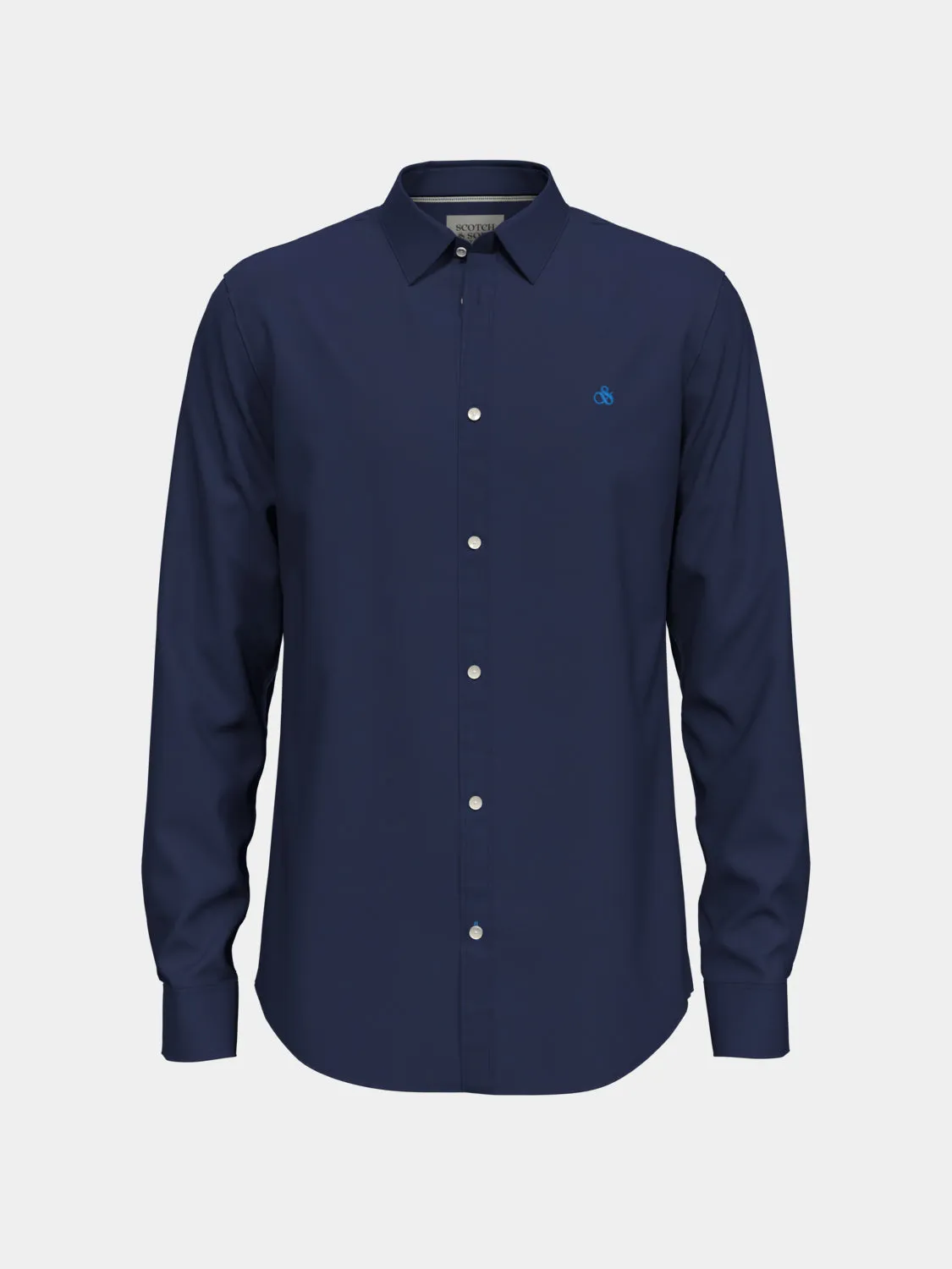 Organic cotton poplin shirt sold by Scotch and Soda product image thumbnail 2