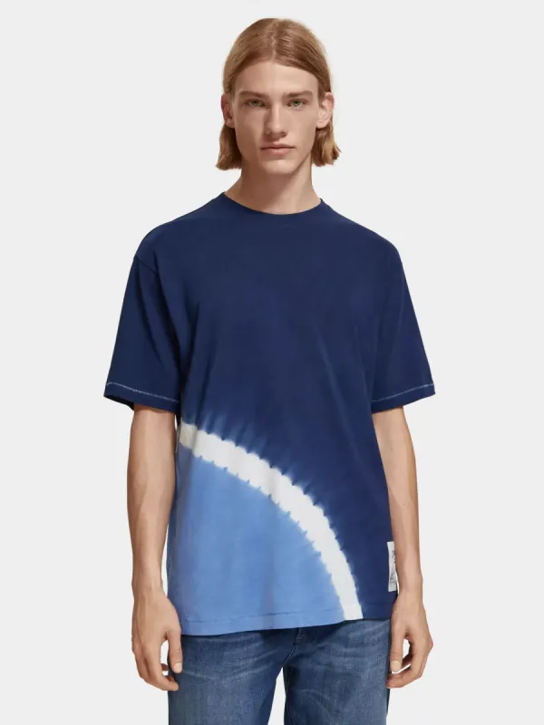 Regular-fit tie-dyed t-shirt sold by Scotch and Soda