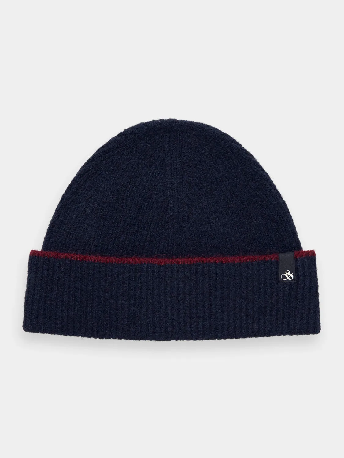 Rib knit beanie sold by Scotch and Soda