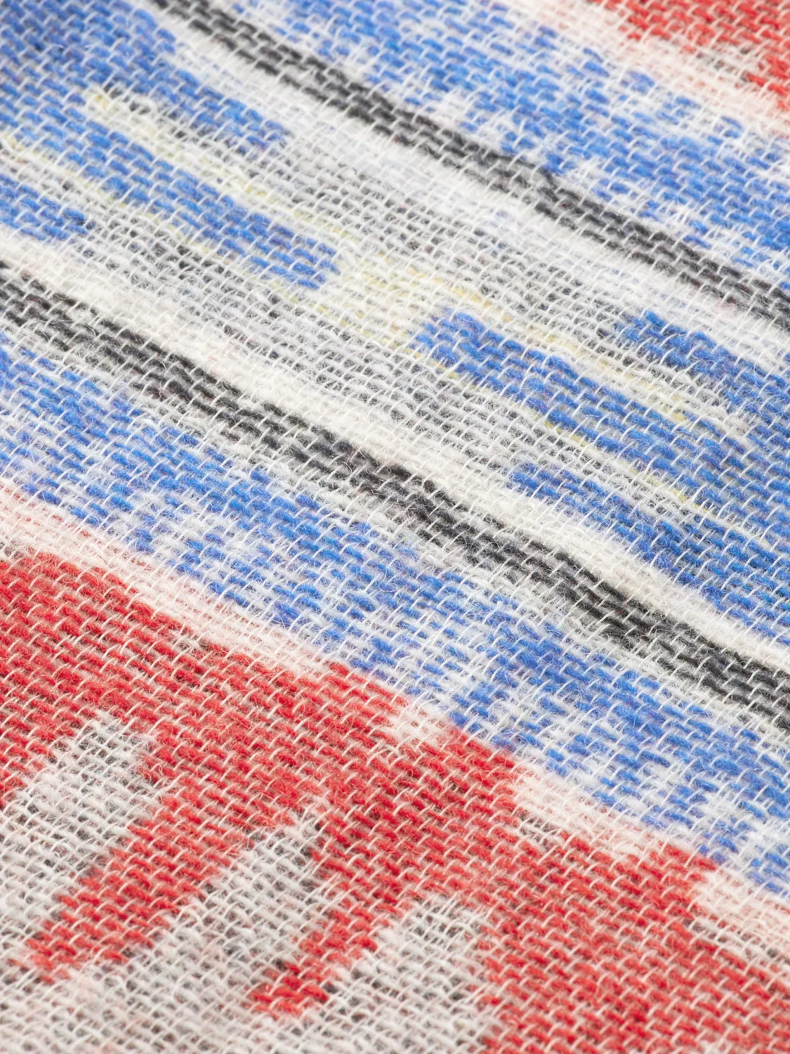 Jacquard wool blend scarf sold by Scotch and Soda product image thumbnail 4