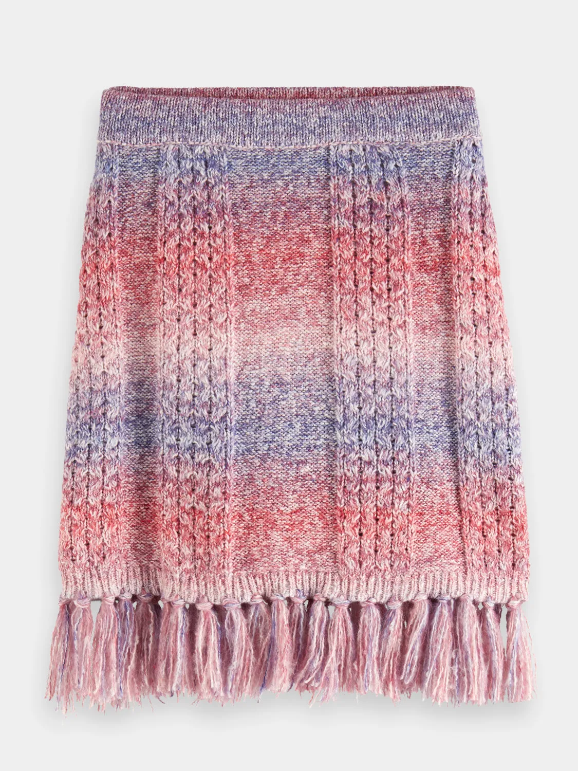 Space-dyed knitted skirt sold by Scotch and Soda product image thumbnail 2