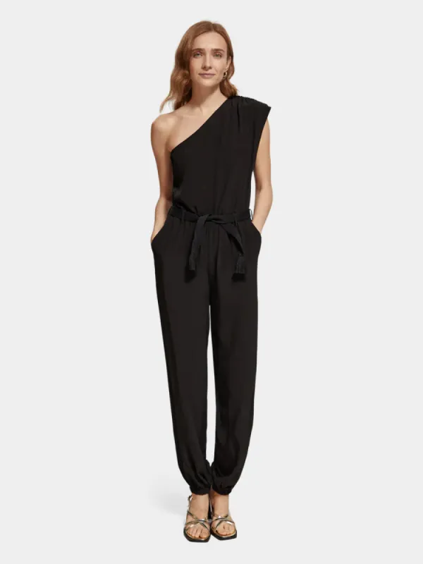One shoulder jumpsuit sold by Scotch and Soda