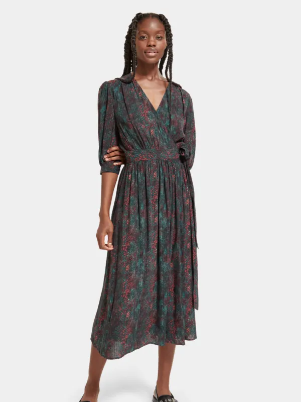 Midi wrap dress sold by Scotch and Soda