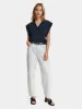 Button detail v-neck top sold by Scotch and Soda
