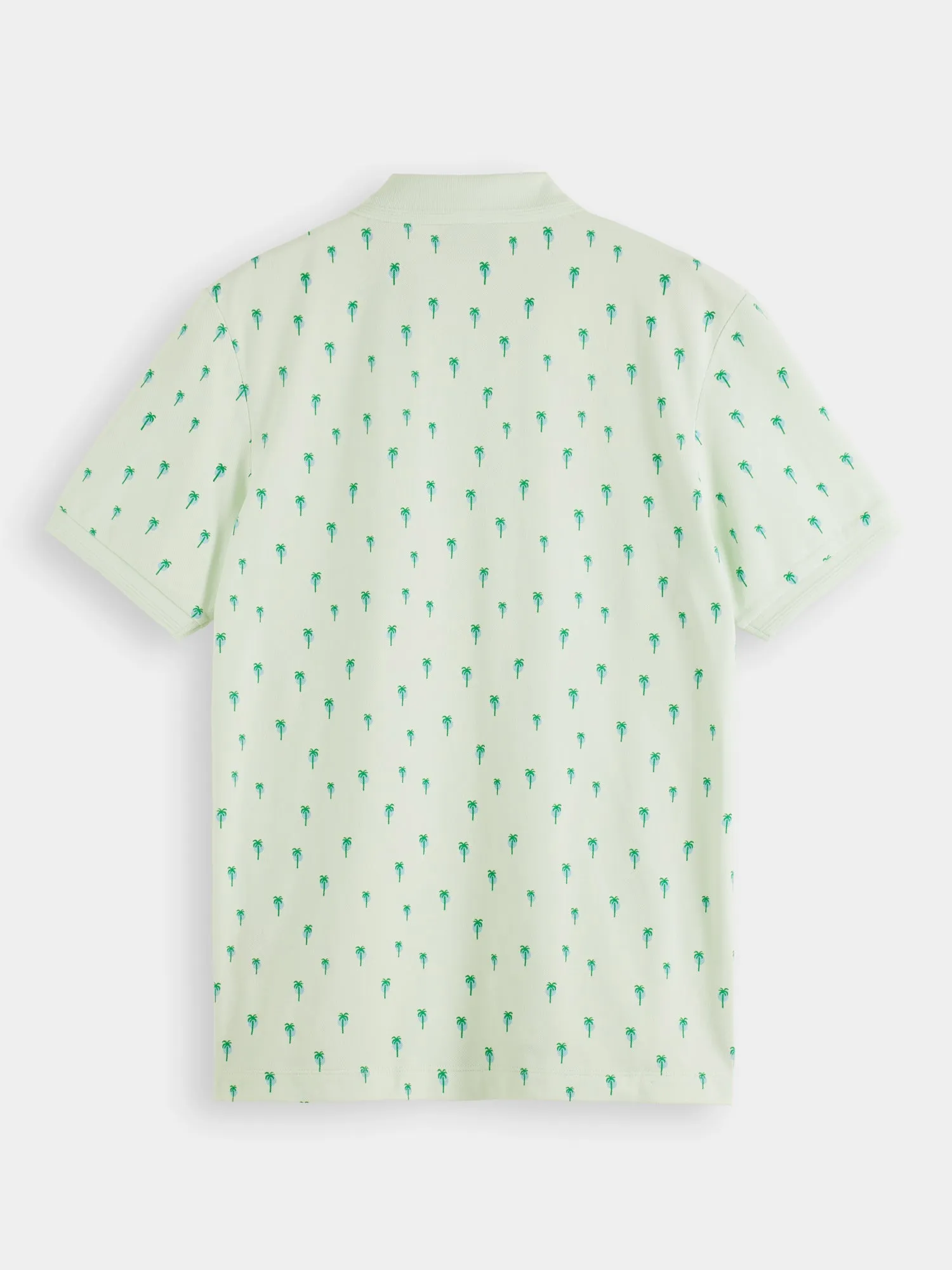 Mini palm print polo shirt sold by Scotch and Soda product image thumbnail 4