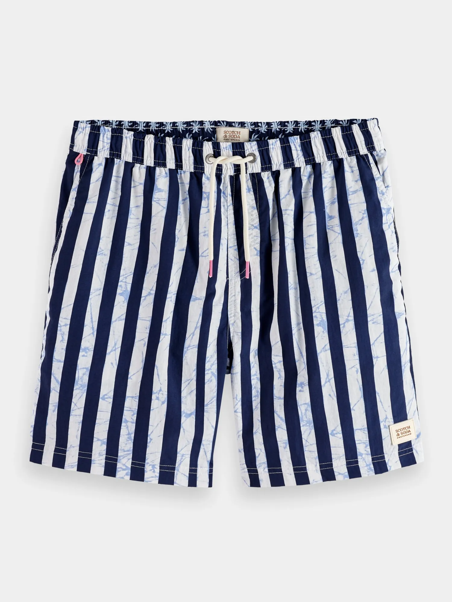Mid-length Batik stripe printed swimshorts sold by Scotch and Soda product image thumbnail 2