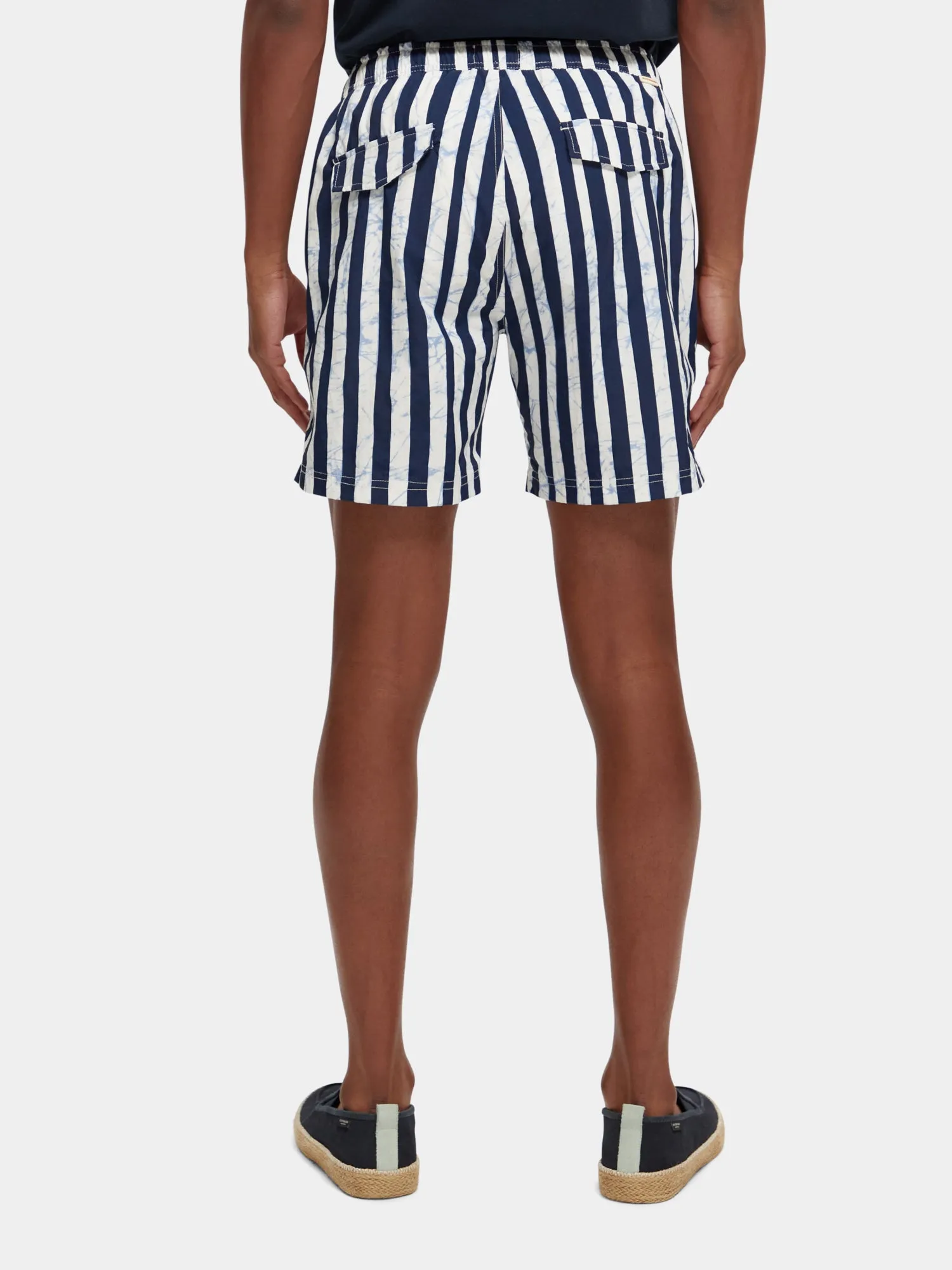 Mid-length Batik stripe printed swimshorts sold by Scotch and Soda product image thumbnail 3