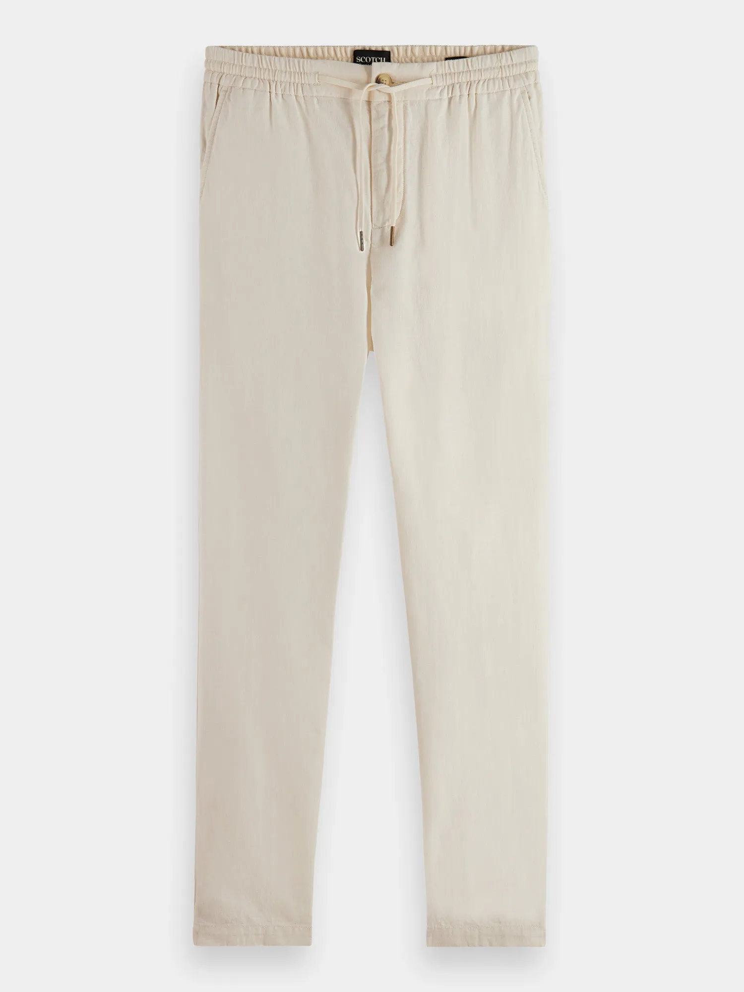 Warren cotton-linen jogger pants sold by Scotch and Soda