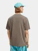 Relaxed-fit raw edge t-shirt sold by Scotch and Soda
