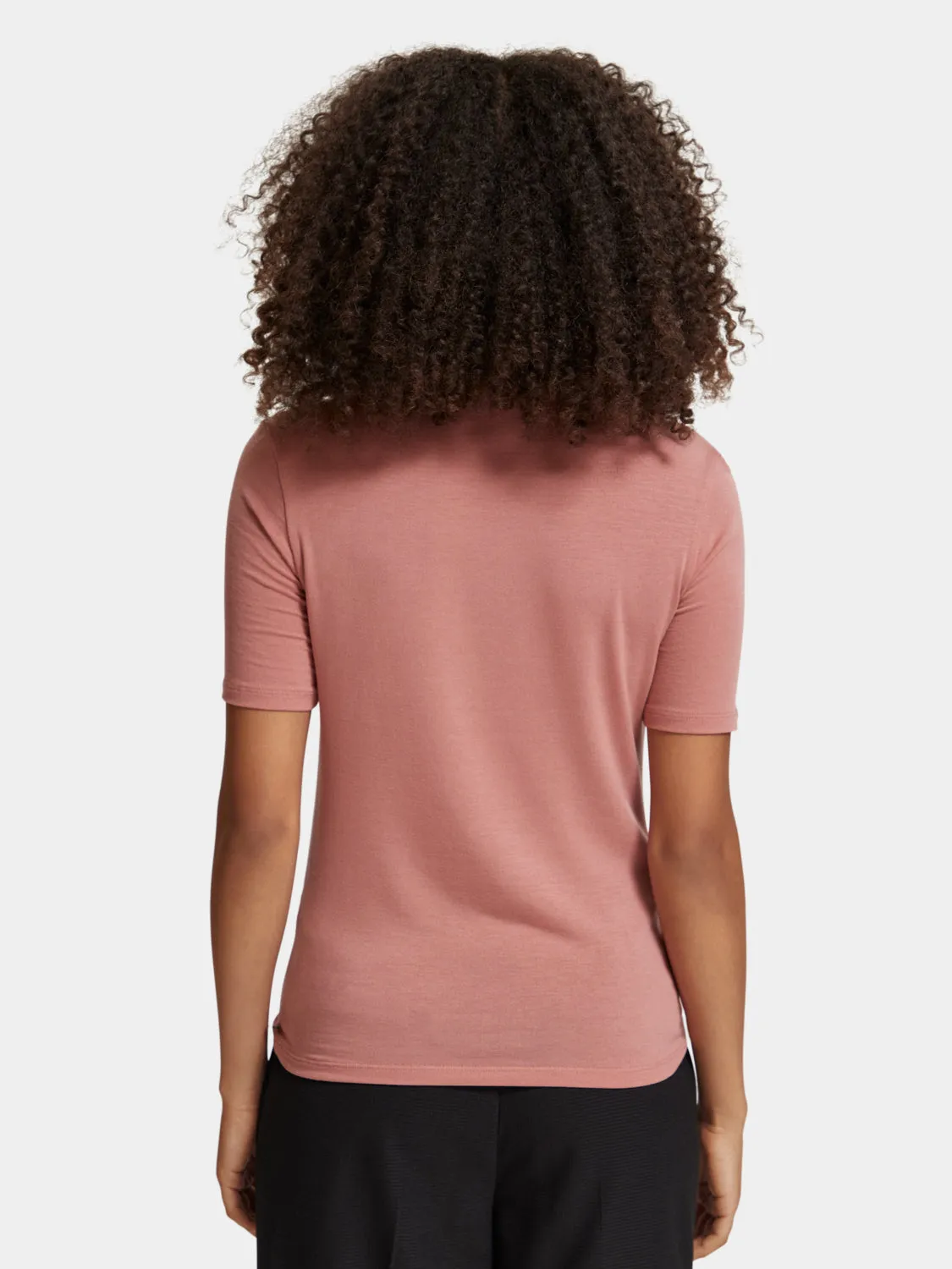 Ribbed mock neck sold by Scotch and Soda product image thumbnail 3