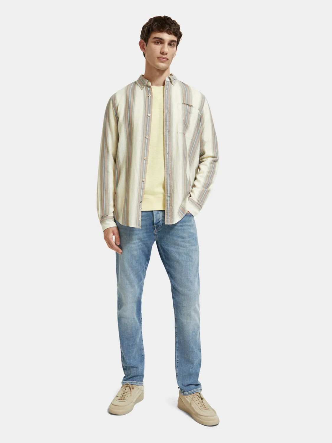 Herringbone shirt sold by Scotch and Soda product image thumbnail 5